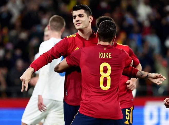 알바로 모라타. 스페인 축구국가대표팀 공식 SNS