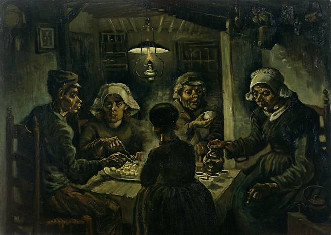 빈센트 반 고흐, 감자 먹는 사람들, 1885