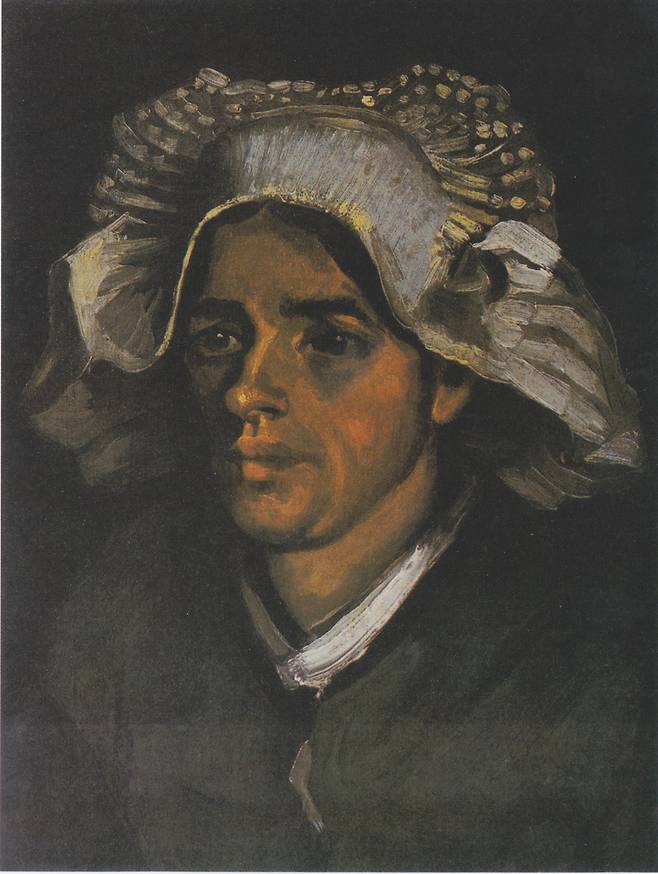 빈센트 반 고흐, Head of a Peasant Woman with White Cap