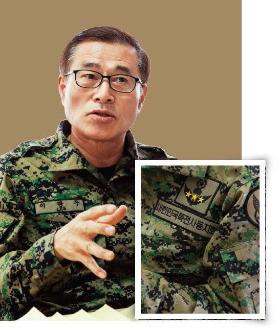 이광우 대한민국특전사동지회 사무총장이 5월 31일 서울 광진구 사무실에서 ‘주간동아’와 인터뷰하고 있다. [김도균]