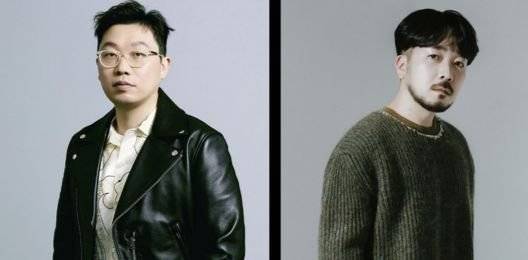 빅히트뮤직 프로듀서 피독(왼쪽)과 빅히트뮤직 퍼포먼스 디렉터인 안무가 손성득이 '앤오디션'의 멘토로 참여한다.['앤오디션: 더하울링' 홈페이지]