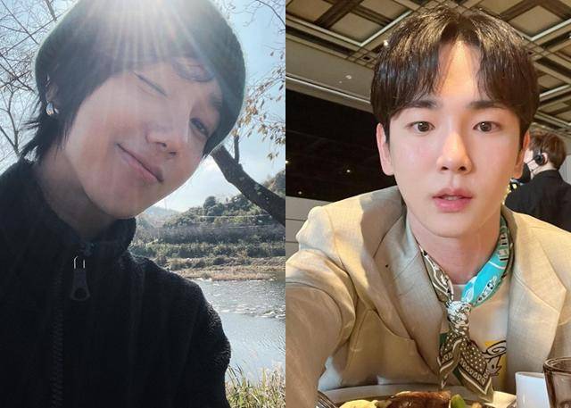 예성(왼쪽)과 키는 활동명을 사용하며 연기 활동을 펼쳤다. 예성, 키 SNS