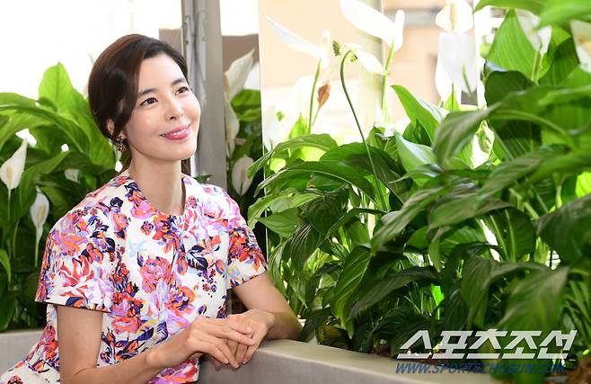 JTBC 수목드라마 '그린마더스클럽' 주인공 김규리가 26일 종로의 한 카페에서 스포츠조선과의 인터뷰에 응하고 있다. 종로=최문영 기자 deer@sportschosun.com/2022.05.26/