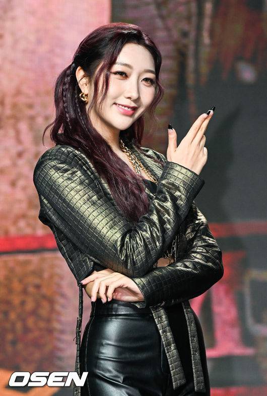 [OSEN=박준형 기자]시크릿넘버 민지가 포즈를 취하고 있다.  2022.06.08 / soul1014@osen.co.kr