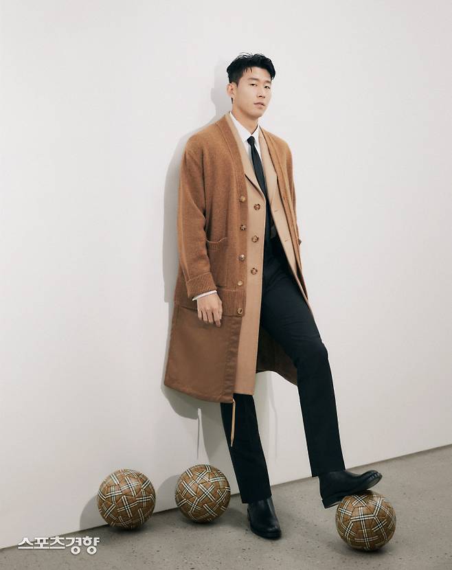 손흥민. 버버리 제공