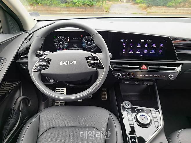 올 뉴 니로 EV 실내 모습 ⓒ데일리안 이슬기 기자