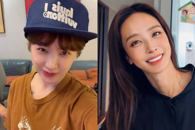 (왼쪽부터) 서인영, 박정아 / 사진=서인영 인스타그램, 박정아 인스타그램 캡처