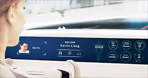 자율주행 시대엔 차량이 이동 중에 탑승자의 건강을 체크하는 기능까지 적용될 전망이다.  현대차그룹 제공
