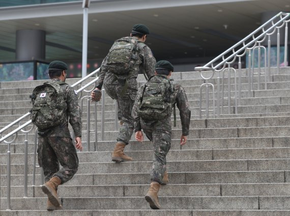 군 장병. 사진=뉴스1