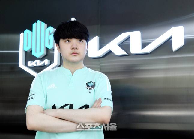 리그 오브 레전드 프로게이머 담원 기아 소속 정글러 ‘캐니언’ 김건부. &nbsp;박진업기자 upandup@sportsseoul.com