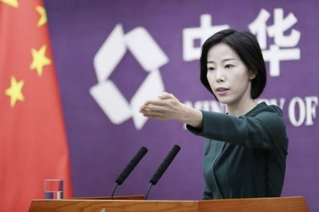 수줴팅 중국 상무부 대변인. 중국 상무부 홈페이지