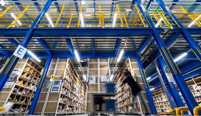 쿠팡 물류센터 내부 전경. /쿠팡