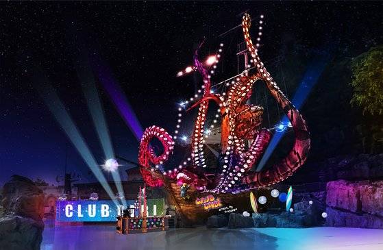 전국 주요 워터파크가 위드 코로나 바람을 타고 3년 만에 여름 축제를 준비하고 있다. 캐리비안 베이는 7월 8일부터 야외 DJ 풀파티를 벌인다. 사진 에버랜드