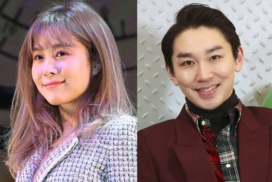 뮤지컬 배우 옥주현(왼쪽)과 김호영. [연합뉴스·중앙일보]