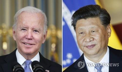 조 바이든 대통령과 시진핑 중국 국가주석 [사진 = 연합뉴스]