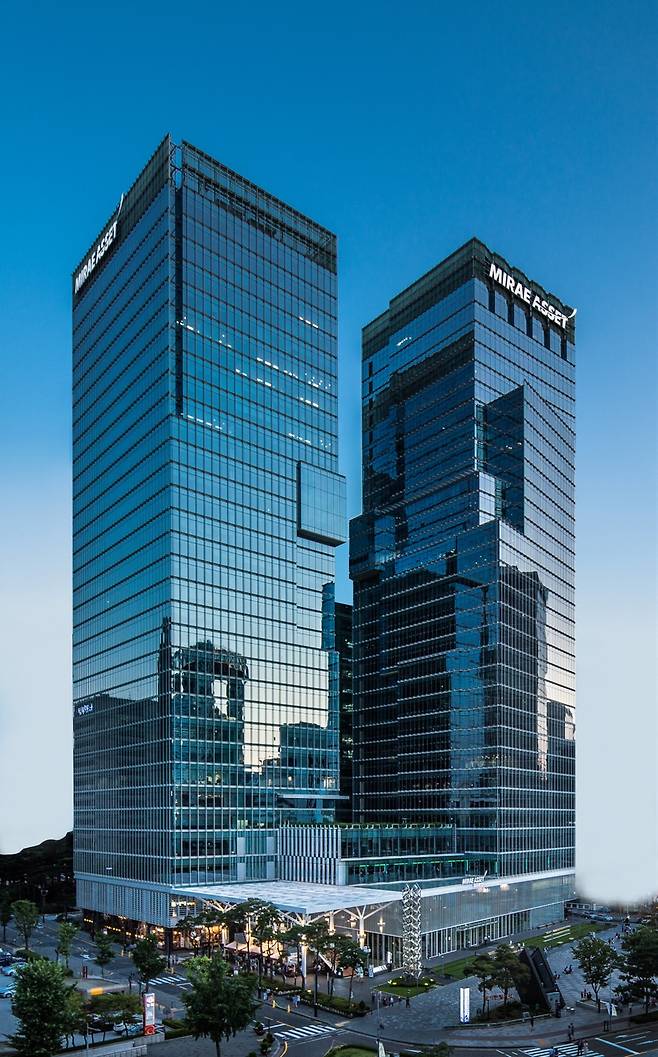 미래에셋증권 사옥. 미래에셋증권 제공