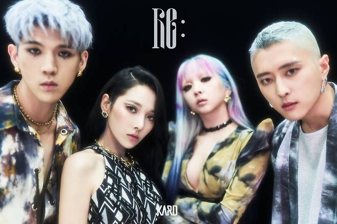 카드(KARD), 글로벌 차트 점령..美 아이튠즈 전곡 차트인·아르헨 1위