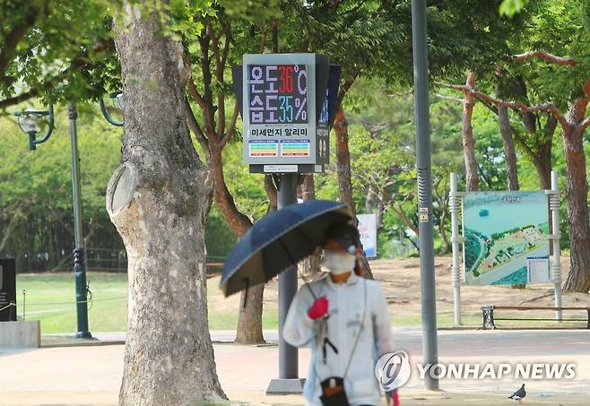 '올여름 덥긴 덥다'…한 달간 온열질환자 작년보다 73% 급증 [연합뉴스 자료사진]
