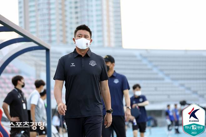 김도균 수원 FC 감독.  프로축구연맹 제공