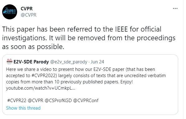 [CVPR 트위터 캡처. 재판매 및 DB 금지]