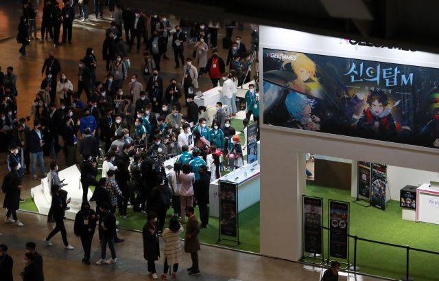 지난해 지스타 모습. 연합