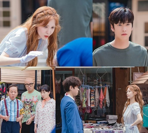 이달의 로맨스 마지막을 책임져줄 작품은 배우 나인우가 주연으로 출연하는 KBS 2TV 드라마 '징크스의 연인'이다. 사진은 극중 '공수광' 역으로 분한 나인우와 '이슬비' 역을 맡은 서현. /사진=KBS 제공