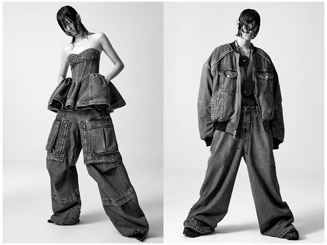 ▲준지, 2023년 S/S 시즌 컬렉션 ‘JUUN.JEANS’. (사진=삼성물산)