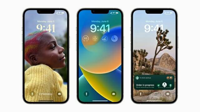 WWDC 2022에서 공개된 iOS 16 (사진=애플)