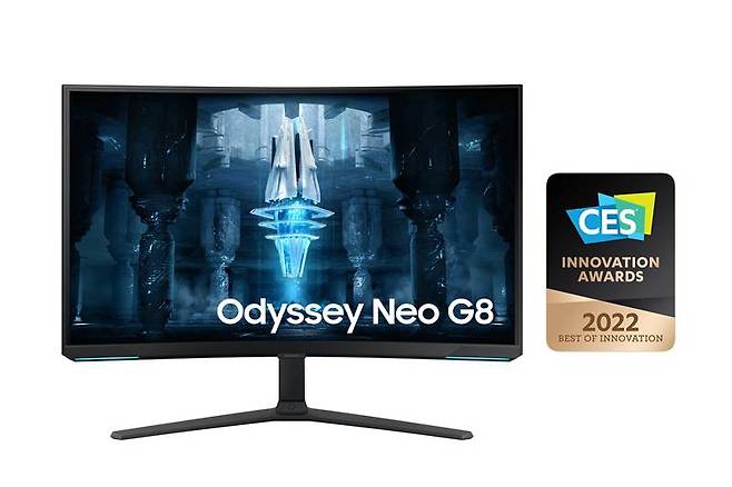 삼성전자 '오디세이 네오 G8'은 4K 해상도 모니터 최초로 240Hz 고주사율을 지원한다. 출처=삼성전자