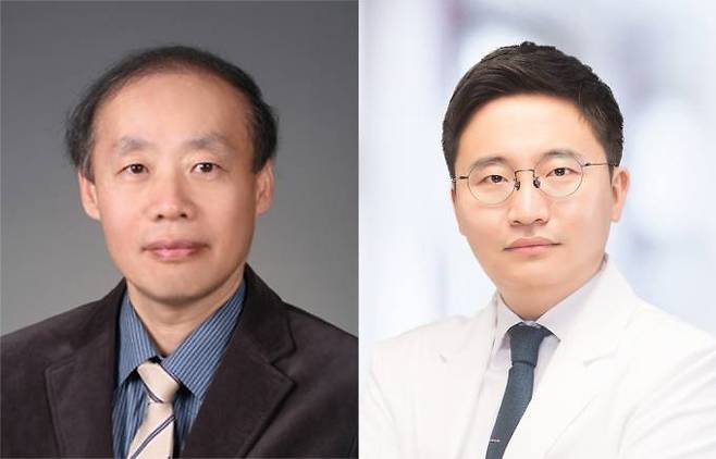 왼쪽부터 서울대병원 환경의학클리닉 홍윤철 교수, 이동욱 교수.   서울대병원