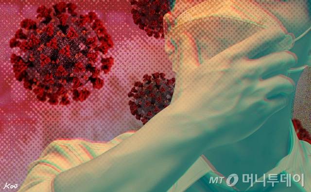 삽화_코로나19,코로나,바이러스,마스크,우한, 우한폐렴 /사진=김현정디자인기자