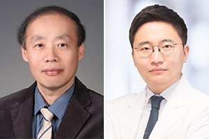 홍윤철(왼쪽), 이동욱 교수