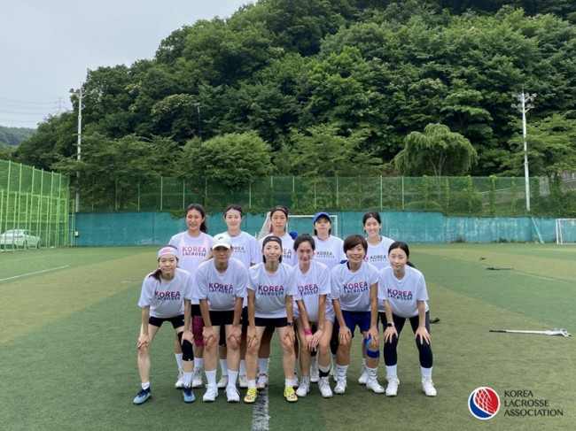 한국 여자 라크로스 대표팀 - 한국라크로스협회 제공