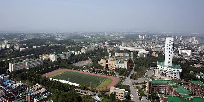 우석대 전주캠퍼스 전경  [우석대학교 제공]