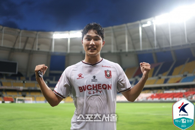 최근 절정의 골감각을 보여주고 있는 안재준(부천FC). 한국프로축구연맹