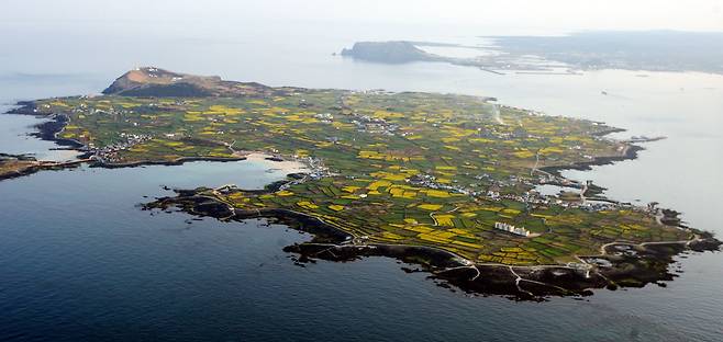 제주 동쪽에 위치한 우도./연합뉴스
