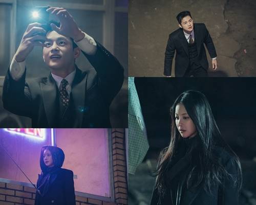 ‘미남당’ 서인국, 오연서가 기싸움을 펼치는 모습이 포착됐다. 사진=피플스토리컴퍼니