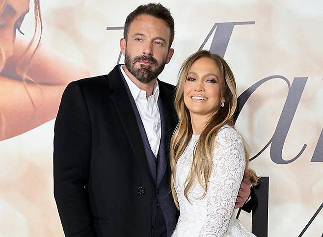 할리우드 배우 벤 애플렉, 팝 가수 제니퍼 로페즈/AFPBBNews=뉴스1