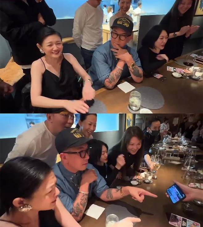 대만 배우 서희원(쉬시위안)과 그룹 클론 구준엽 부부의 모습./사진=주걸륜(저우제륜) 인스타그램