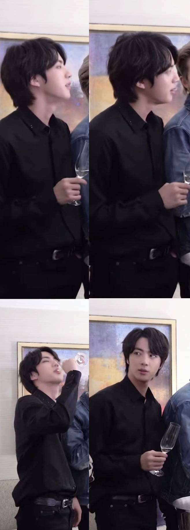 방탄소년단 진, '가장 잘생긴 92년생 K팝 아이돌' 1위..'비주얼 킹'