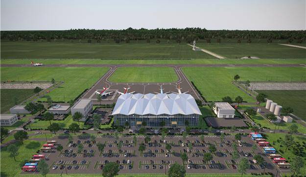 새만금국제공항 개발사업 조감도