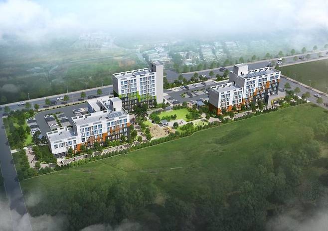 [광주=뉴시스] 구길용 기자 = LH 광주전남지역본부는 29일 전남 영암군 학산면 독천리에 혼합임대주택 120가구를 공급한다고 밝혔다. (사진=LH 제공). 2022.06.29. kykoo1@newsis.com *재판매 및 DB 금지