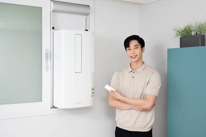 삼성전자 2022년형 창문형 에어컨 윈도우핏 출처=삼성전자