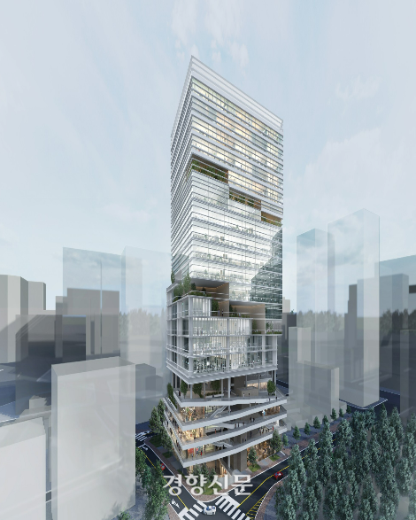 서울 무교다동 재개발구역에 들어설 복합시설 조감도 | 서울시 제공