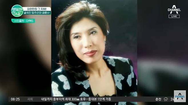 /사진=채널A '행복한 아침'