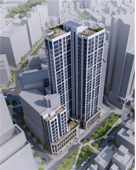 신촌지역(마포) 2-7구지구 도시정비형 재개발 조감도 [서울시 제공]