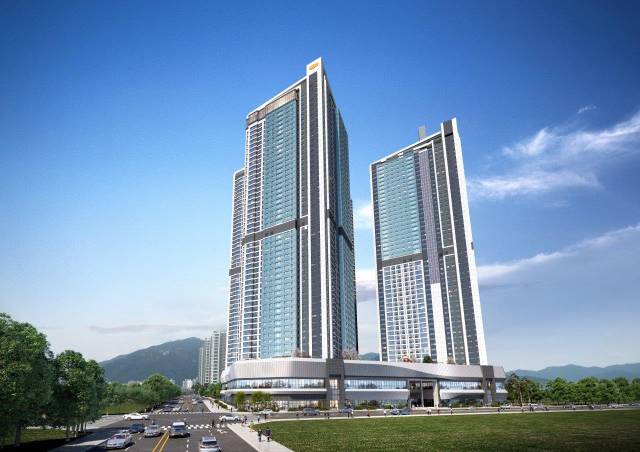 e편한세상 삼천포 오션프라임 투시도 / DL이앤씨