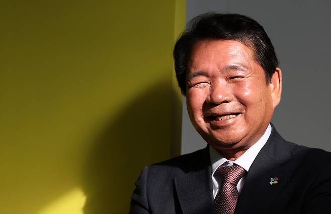 신경호 신임 강원도교육감 [촬영 양지웅]