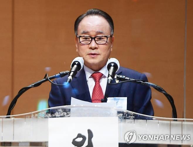 류영모 한교총 신임 대표회장 [한교총 제공. 재배포 및 DB금지]