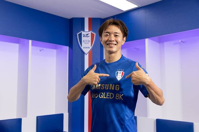 K리그1 수원, 일본 출신 측면 공격수 마나부 영입 [수원 삼성 제공. 재판매 및 DB 금지]